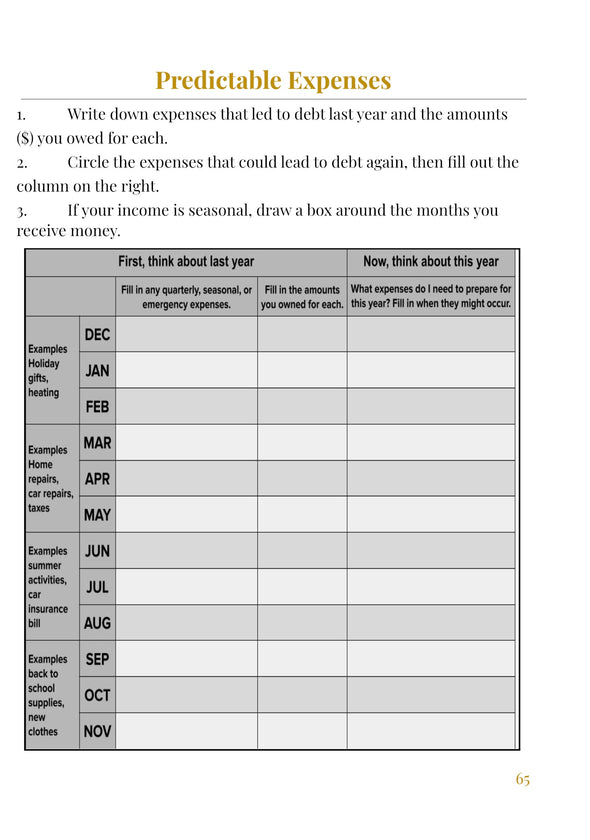 Financial Freedom Planner