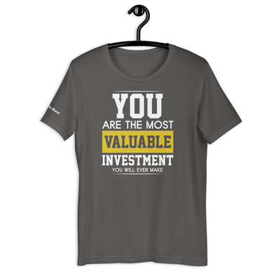 You are the most valuable investment